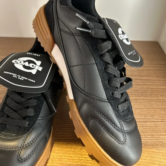 Coach Men Match Sneaker CCI45 New In Black New7/7.5/8/9/10-13 - Picture 8 of 16